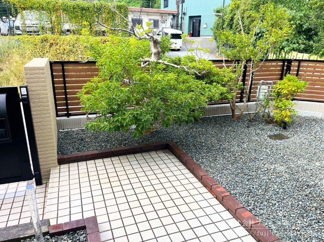 中古住宅　外構リフォーム