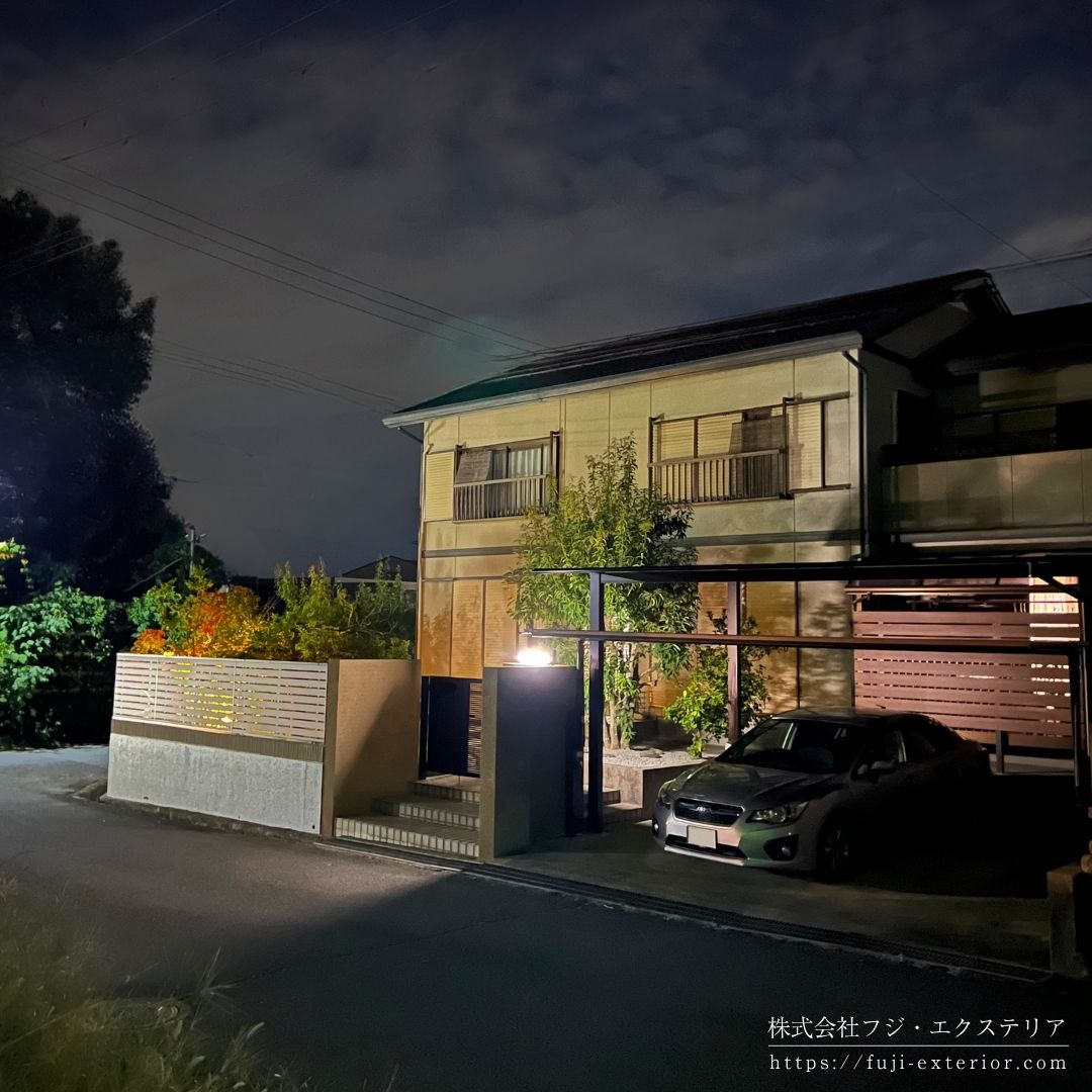 中古住宅　外構リフォーム