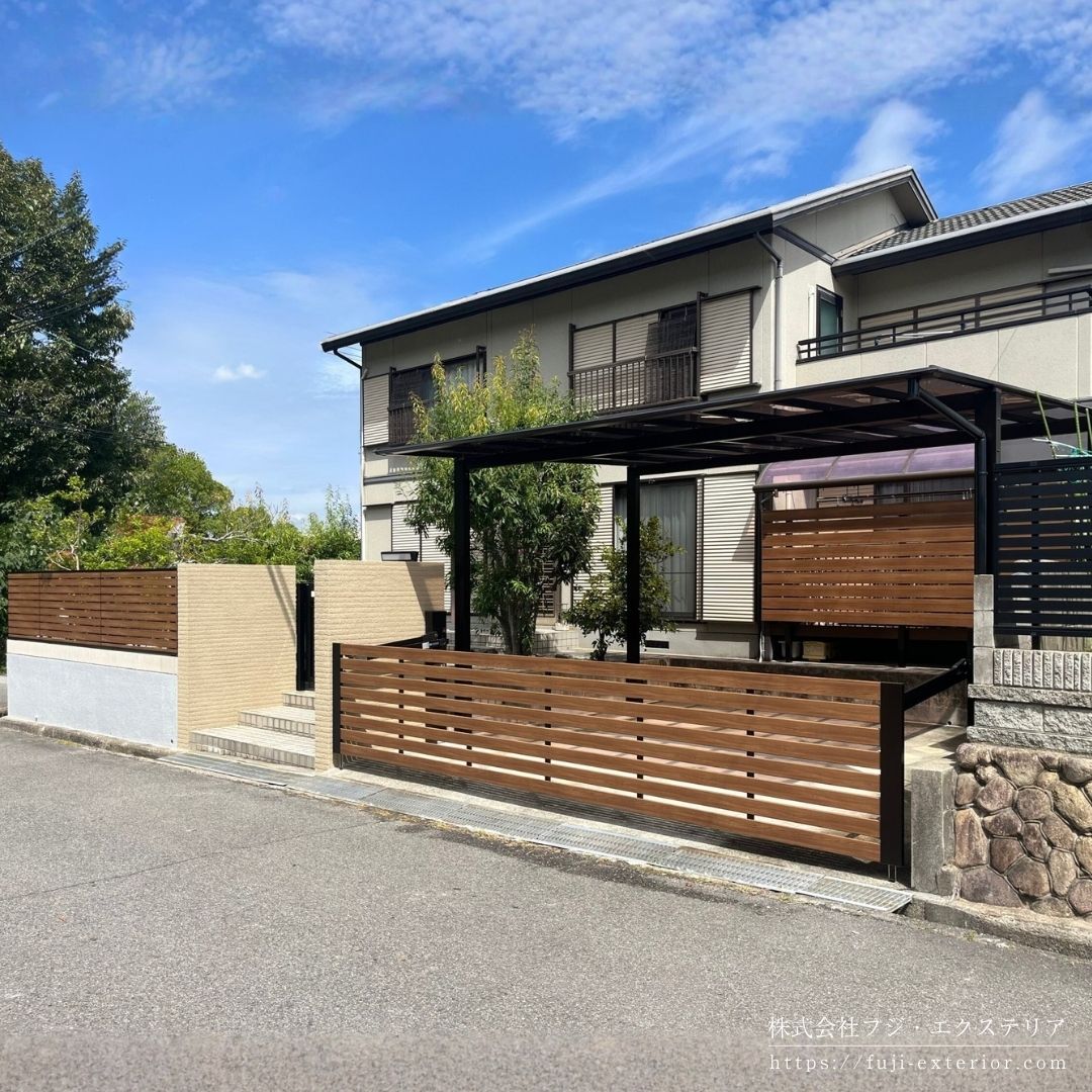 中古住宅　外構リフォーム
