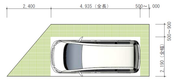 第27話 駐車スペースの計画 その1 大阪 豊中市の造園 外構 エクステリアのフジ エクステリア