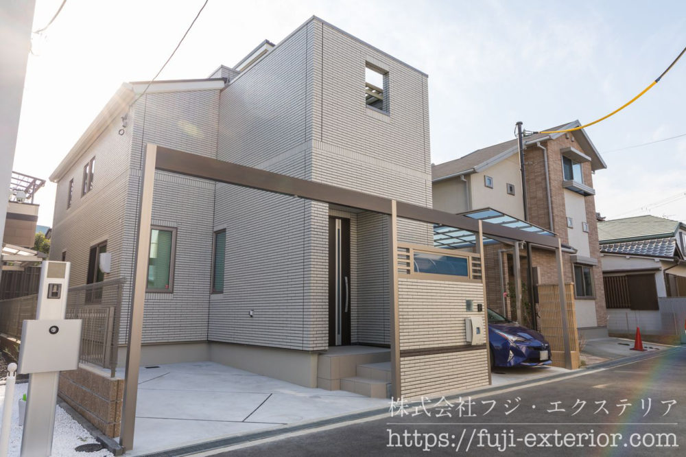 大阪の新築外構の施工事例
