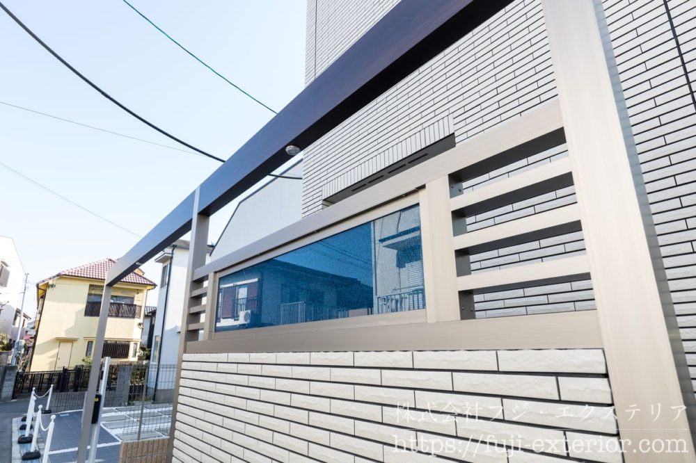 大阪府の新築外構の施工実例です。