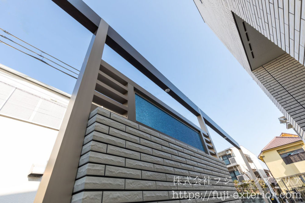 大阪府の新築外構の施工実例です。