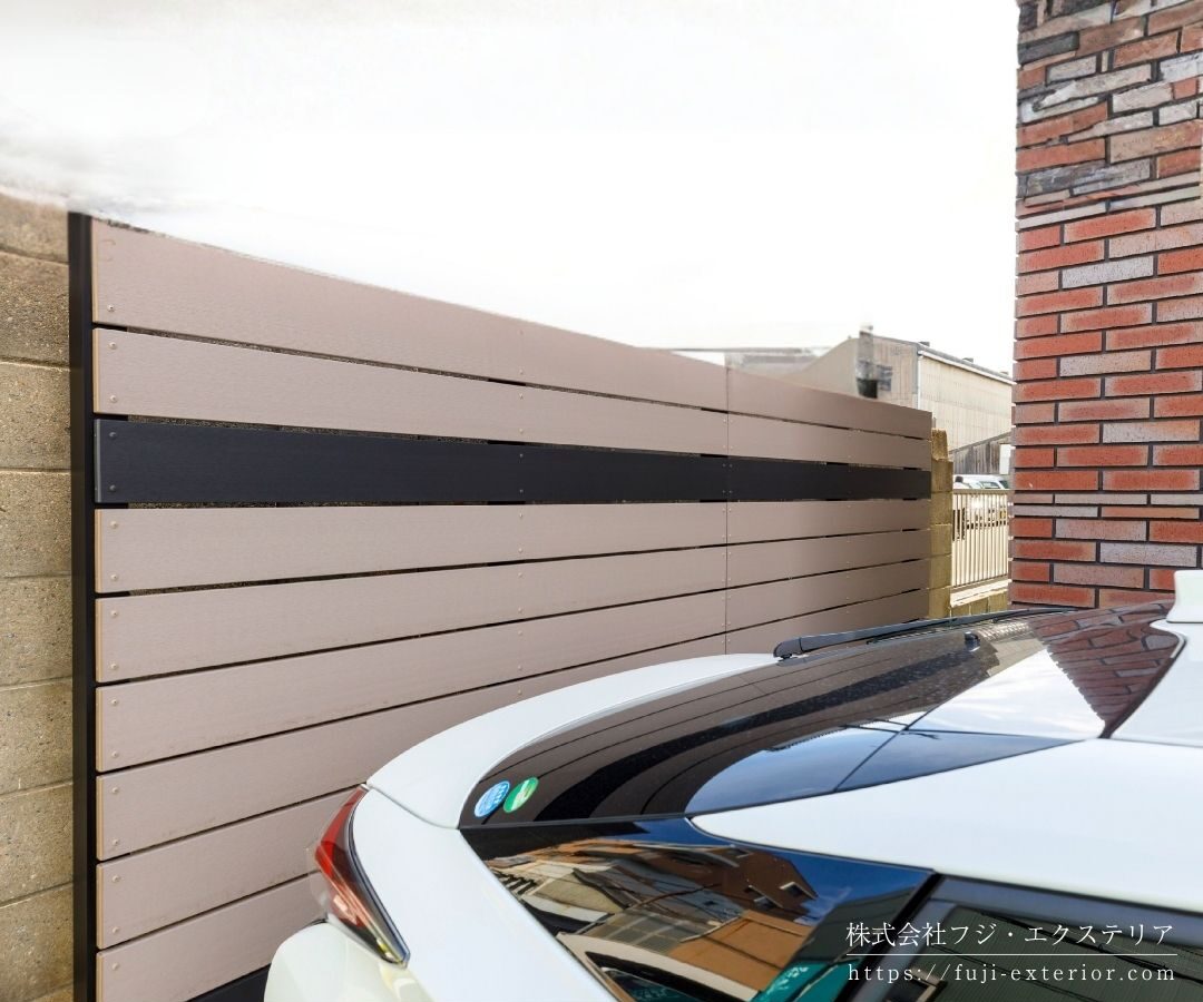 エコモックフェンス施工実例