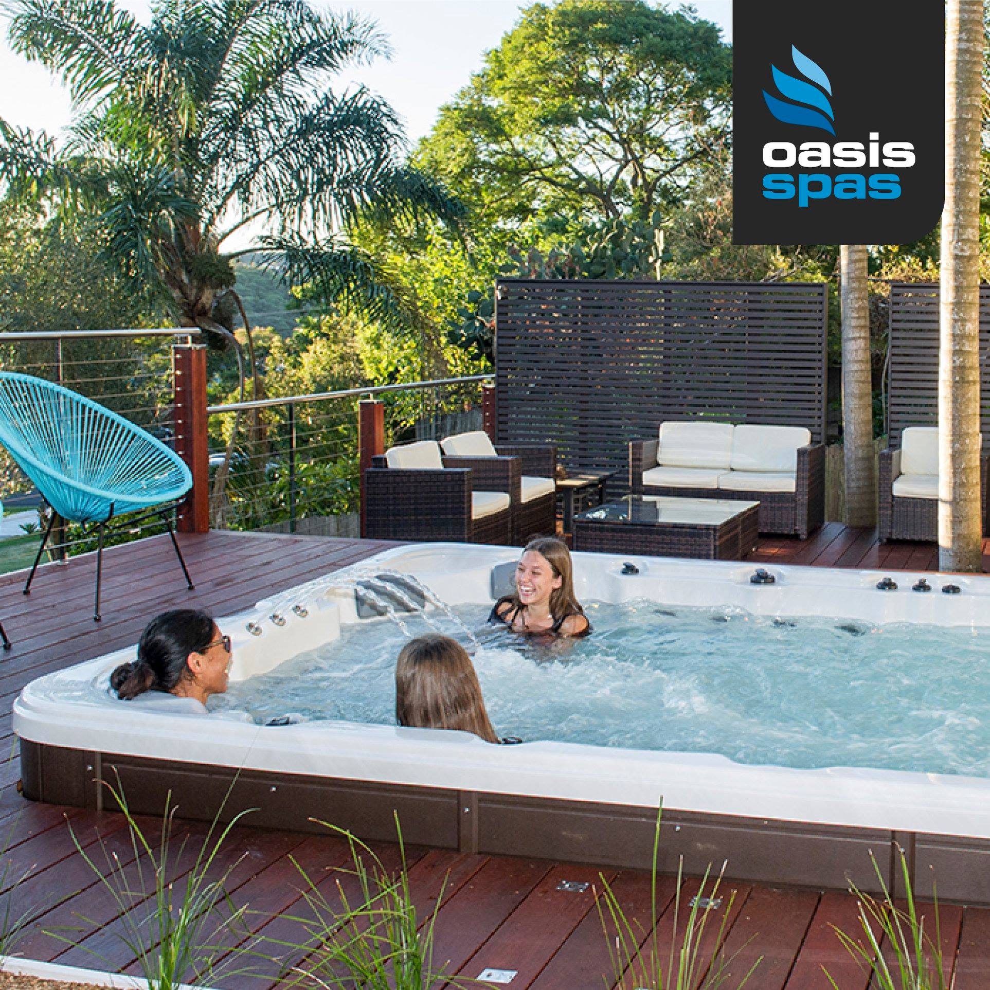 家庭用プール　家庭用スパ　oasis-spas