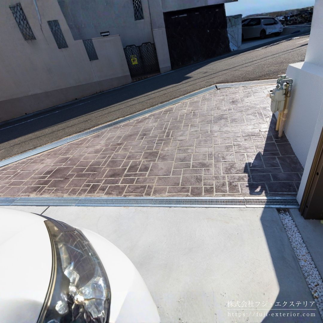 グランドコンクリート アシュラ―スレート柄